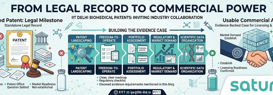 A granted patent still needs a commercial evidence case